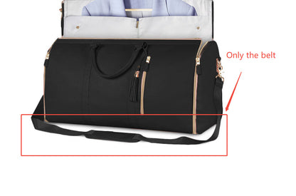 Large Capacity Travel Duffle Bag Women's Handbag Folding Suit Bag Waterproof Clothes Totes